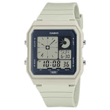 Casio Pop Light Grey Bio-Resin Band Unisex 50m Twin Graph Digital Watch LF-20W-8A