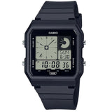 Casio Pop Black Bio-Resin Band Unisex 50m Twin Graph Digital Watch LF-20W-1A