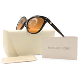 Michael Kors Jan Shiny Black/Grey-Brown Gradient Women's Sunglasses MK2045 317711