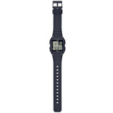 Casio Pop Black Bio-Resin Band Unisex 50m Twin Graph Digital Watch LF-20W-1A