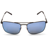 Arnette Boulevardier Matte Black/Blue Mirror Polarised Men's Sunglasses AN3088 737/22