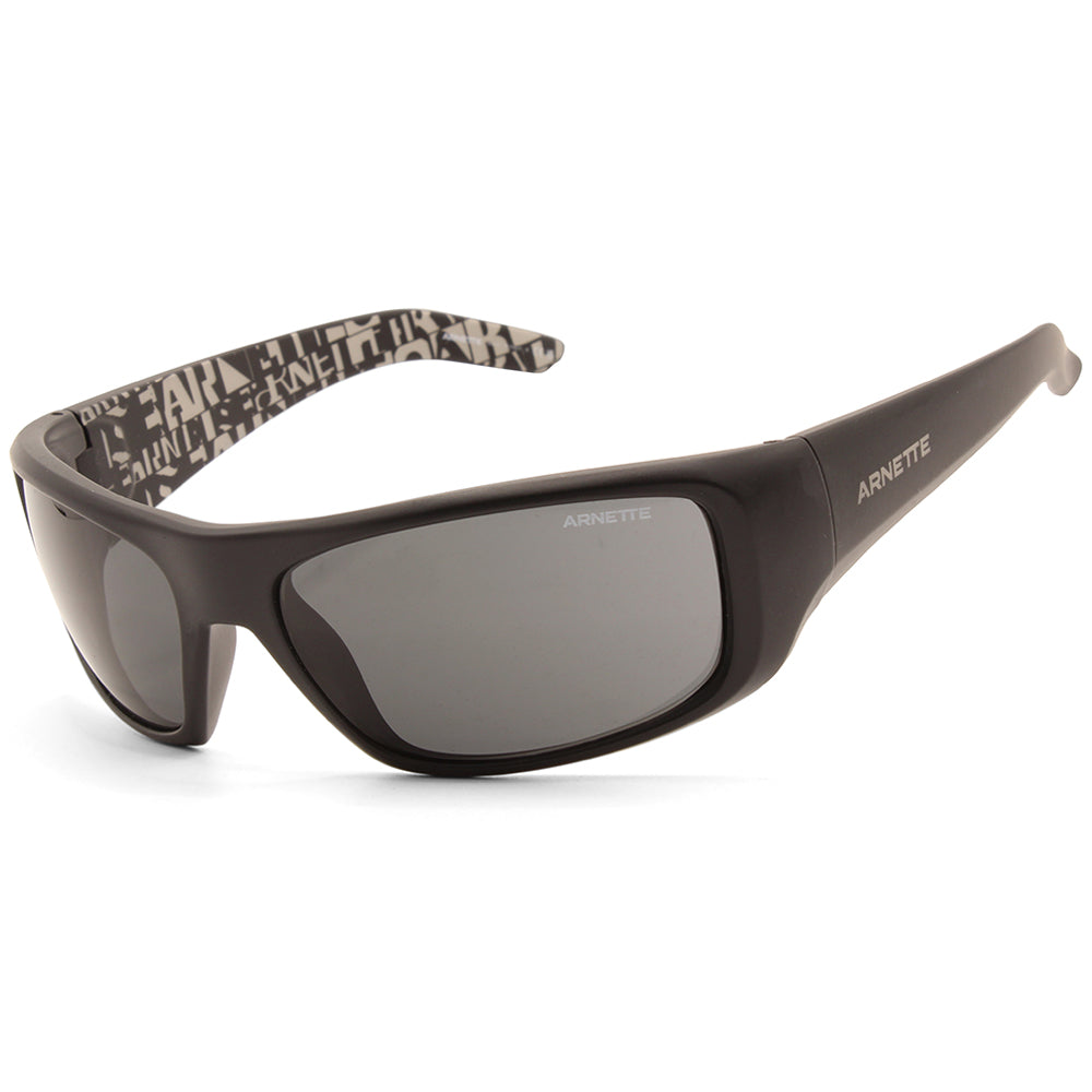 Arnette Hot Shot Matte Black/Grey Men's Sports Sunglasses AN4182 219687