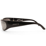 Arnette Catfish Shiny Black/Silver Mirror Polarised Sunglasses AN4302 2900Z3