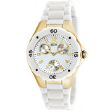 Invicta Angel Lady White and Gold Quartz Day Date Analog Watch 18796