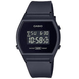 Casio All Black Women's 50m Digital Watch LW-204-1B