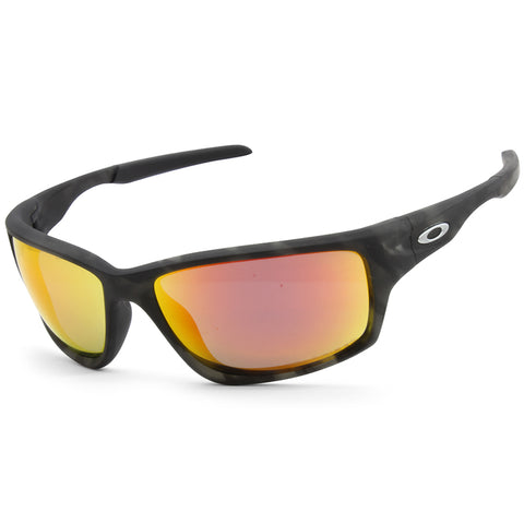 Oakley Canteen Matte Black Tortoise/Ruby Iridium Polarised Sunglasses OO9225-15