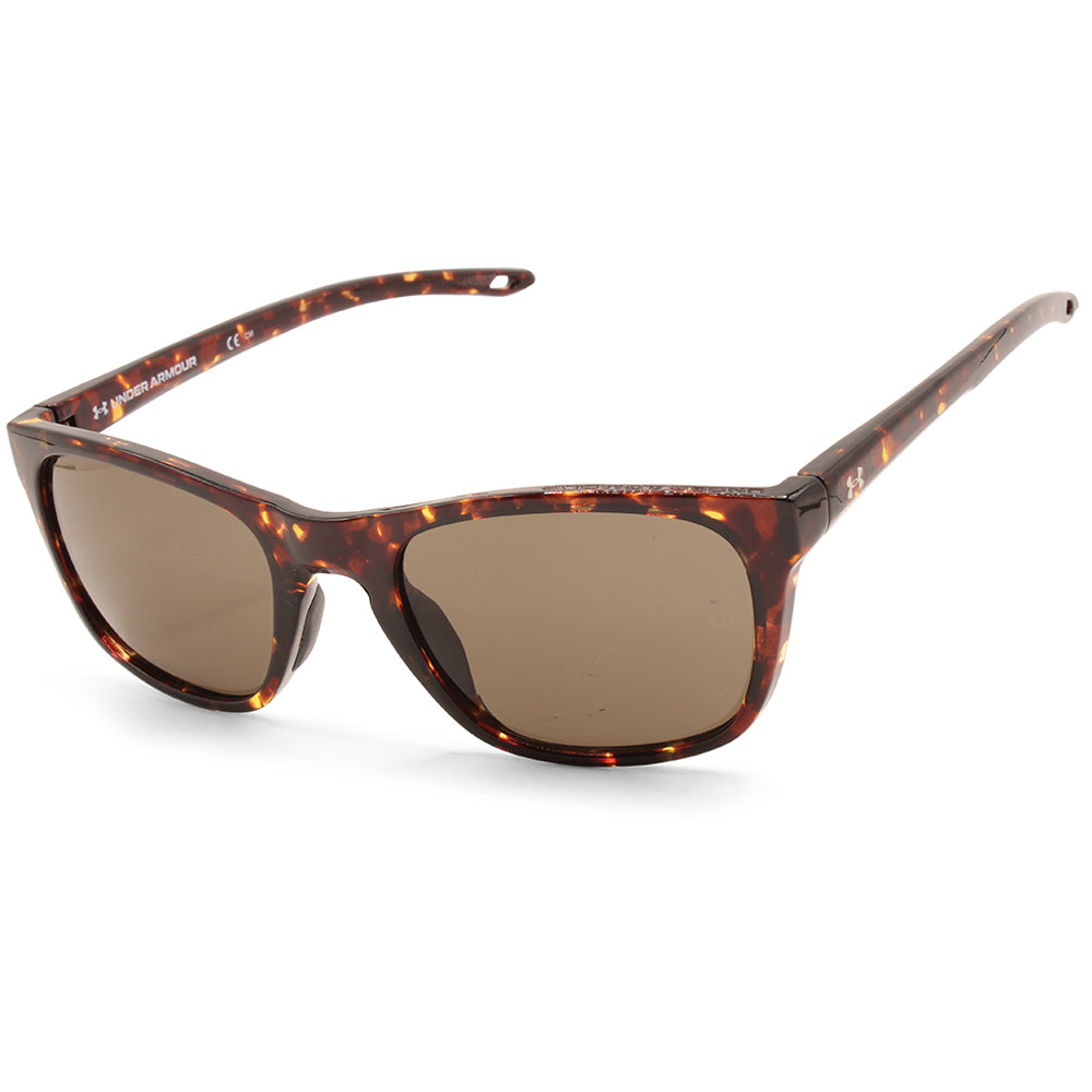 Under Armour Raid Shiny Havana Brown/Brown Unisex Sunglasses UA0013 086-70