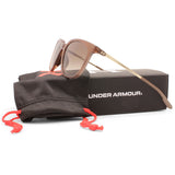 Under Armour Circuit Shiny Brown/Brown Gradient Women's Sunglasses YL3-HA