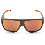 Under Armour Dominate Matte Grey/Orange Mirror Unisex Fashion Sunglasses KB7-50