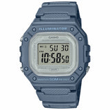 Casio Light Blue Women's 50m Digital Sports Watch W-218HC-2A