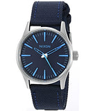 Nixon A4262219 Sentry 38 Nylon Dark Blue Men's Analog Watch